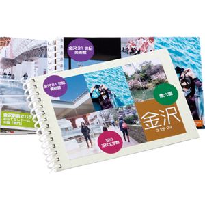 （まとめ）サンワサプライ インクジェット簡単アルバムキット（Lサイズ） JP-ALB9【×5セット】