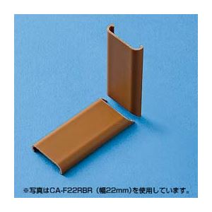 （まとめ）サンワサプライ ケーブルカバー（入角） CA-F26RBR【×20セット】