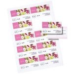 （まとめ）サンワサプライ インクジェット名刺カード・光沢（ミシン目、A4、10面、20シート200カード入り） JP-MC13K【×5セット】