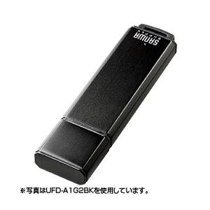 （まとめ）サンワサプライ USB2.0メモリ2Gブラック UFD-A2G2BKK【×3セット】