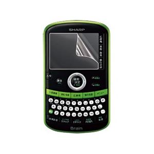 （まとめ）サンワサプライ 液晶保護フィルム（SHARPBrainPW-AC10用） PDA-EDF24【×10セット】