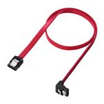 （まとめ）サンワサプライ 下L型シリアルATA3ケーブル TK-SATA3-05SL【×3セット】