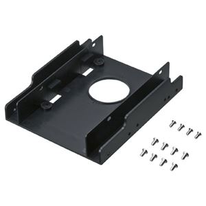 （まとめ）サンワサプライ 2.5インチHDD変換マウンタ（2台用） TK-HD252【×5セット】