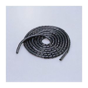 （まとめ）エレコム ゴチャゴチャなケーブルを整理するチューブ BST-15BK【×5セット】