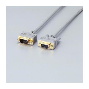 （まとめ）エレコム RS-232C延長ケーブル C232N-E9【×3セット】