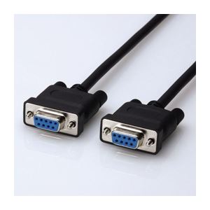 （まとめ）エレコム RS-232C環境対応ケーブル（ノーマル） C232N-ECO915【×3セット】