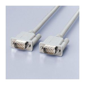 （まとめ）エレコム フェライトコア内蔵ディスプレイケーブル CAC-FS50【×2セット】