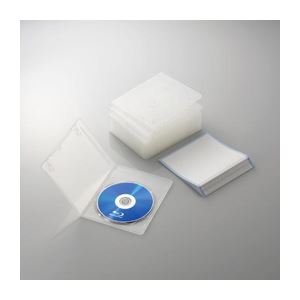 （まとめ）エレコム スリムBlu-rayディスクケース CCD-BLUS110CR【×5セット】