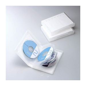 （まとめ）エレコム DVDトールケース CCD-DVD10CR【×3セット】