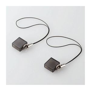 （まとめ）エレコム USBメモリキャップ CUS-06CBK【×10セット】