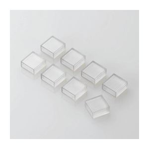 （まとめ）エレコム USBメモリキャップ CUS-07CR【×10セット】