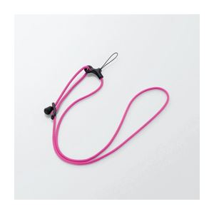 （まとめ）エレコム デジタルカメラ用ネックストラップ DGS-009PN【×5セット】