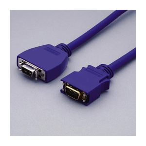 （まとめ）エレコム ビデオケーブル DH-DD15E【×2セット】