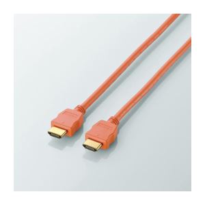 （まとめ）エレコム カラーHDMIケーブル DH-HD14EC15DR【×3セット】