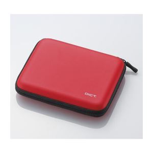 （まとめ）エレコム 電子辞書ケース DJC-003NRD【×3セット】