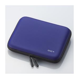 （まとめ）エレコム 電子辞書ケース DJC-006BUD【×3セット】