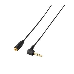 （まとめ）エレコム ヘッドホン延長コード EHP-CT23G／10BK【×10セット】