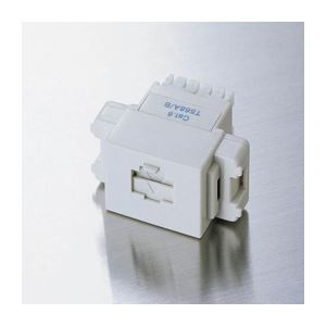 （まとめ）エレコム モジュラジャック LD-6JMJ【×3セット】