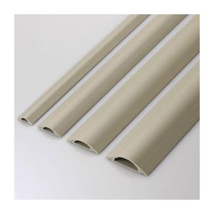 （まとめ）エレコム 床用モール LD-GA1207【×10セット】