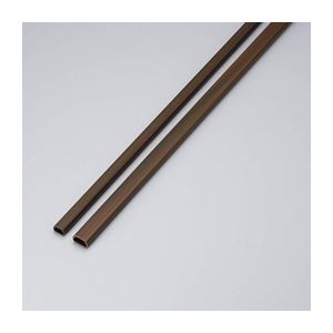 （まとめ）エレコム フラットモール（木目調）1 LD-GAF1／WD【×20セット】