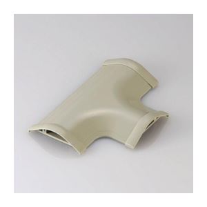 （まとめ）エレコム T型分岐（ベージュ） LD-GAT57【×5セット】