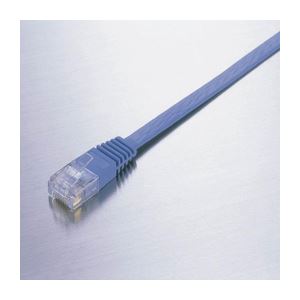 （まとめ）エレコム Gフラットケーブル LD-GF／BU10【×3セット】