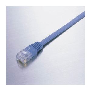 （まとめ）エレコム Gフラットケーブル LD-GF／BU3【×5セット】