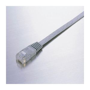 （まとめ）エレコム Gフラットケーブル LD-GF／SV1【×10セット】