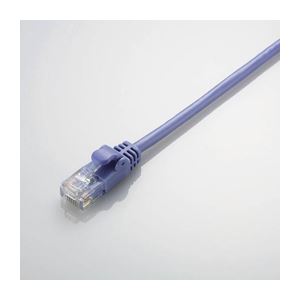 （まとめ）エレコム Gigabit やわらかLANケーブル（Cat6準拠） LD-GPY／BU10【×3セット】