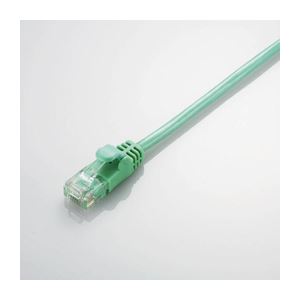 （まとめ）エレコム Gigabit やわらかLANケーブル（Cat6準拠） LD-GPY／G3【×5セット】