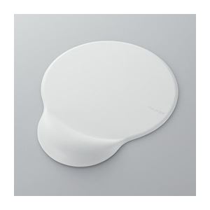 （まとめ）エレコム dimpgel EX マウスパッド MP-101WH【×2セット】