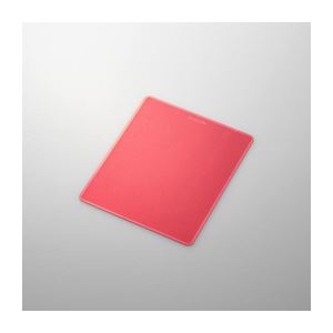 （まとめ）エレコム メタリックマウスパッド MP-112RD【×10セット】