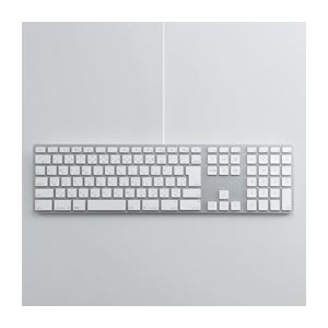 （まとめ）エレコム キーボード防塵カバー PKB-MAC7【×3セット】