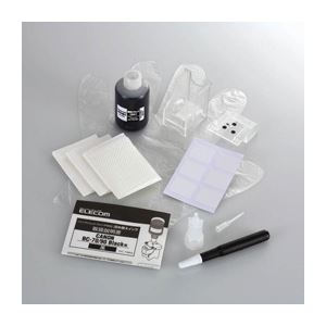（まとめ）エレコム 詰め替えインク THC-70BK6【×3セット】