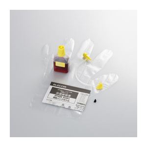 （まとめ）エレコム エプソン用 交換インク THE-50Y3【×5セット】