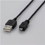 （まとめ）エレコム デジタルカメラ接続用USBケーブル USB-SCMF8U【×5セット】