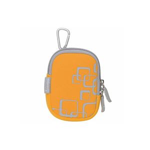 （まとめ）ideastyle スタイリッシュポーチ_ジオメトリー（オレンジ） V-24604【×5セット】