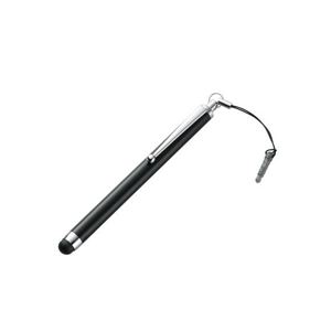 （まとめ）エレコム スマートフォン対応タッチペン（ロング） P-TPLBK【×3セット】