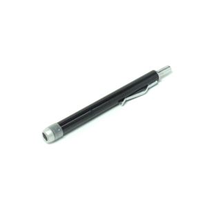 （まとめ）ミヨシ（MCO）スマ-トフォン用タッチペン ロングタイプ ブラック STP-01／BK【×3セット】