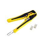 （まとめ）ミヨシ（MCO）かしめ工具 コンパクトタイプ CAT-P568M【×2セット】