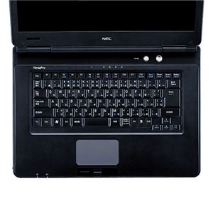 （まとめ）サンワサプライ ノート用シリコンキーボードカバー FA-SNXV38【×2セット】