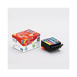 （まとめ）JIT （互換） キャノン：BCI-325PGBK、326C、326M、326Y（ブラック/シアン/マゼンタ/イエロー）対応 リサイクルインクカートリッジ JIT-C3253264P【×2セット】