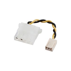 （まとめ）サンワサプライ ファン用電源変換ケーブル TK-PWFAN4【×10セット】