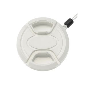 （まとめ）エツミ カラーレンズキャップ 40.5mm ホワイト FJ-6408【×5セット】