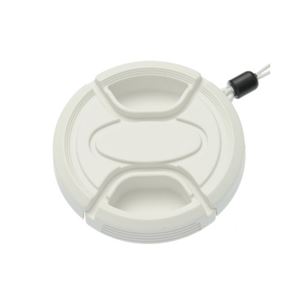 （まとめ）エツミ カラーレンズキャップ 46mm ホワイト FJ-6410【×5セット】