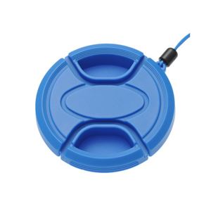 （まとめ）エツミ カラーレンズキャップ 52mm ブルー FJ-6428【×5セット】