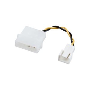 （まとめ）サンワサプライ ファン用電源変換ケーブル TK-PWFAN5【×10セット】