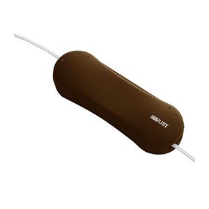 （まとめ）スマイルキッズ おおきなコード巻きブラウン AKD15ブラウン【×5セット】
