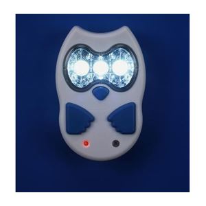 （まとめ）スマイルキッズ ふくろう型停電灯 ATD100【×2セット】
