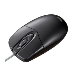 （まとめ）サンワサプライ 有線レーザーマウス（ブラック） MA-LS22BK【×2セット】